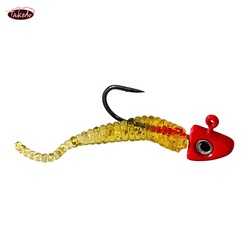 Vinilos triangulares TAKEDO JY59 – Cabeza jig plomo para pesca en roca - imagen 5