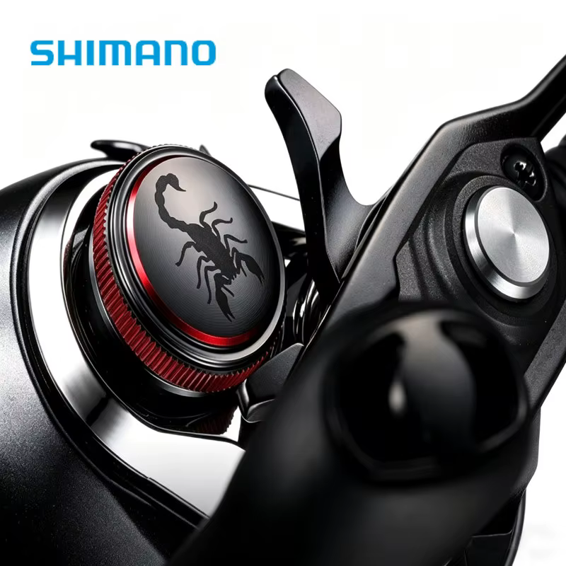 Carrete Giratorio Shimano Scorpion DC Silent MD200 para Black Bass - imagen 5