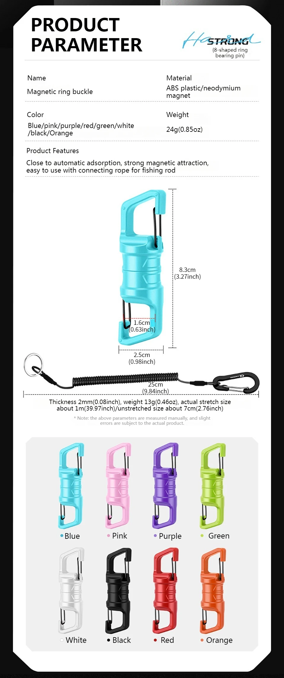 Accesorio de pesca compacto