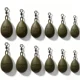 Plomos de pesca en gota YOTO con girador camuflaje - imagen 2
