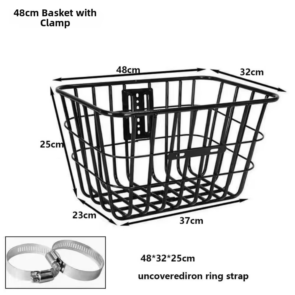Cesta trasera con espacio para bolsas y objetos cotidianos