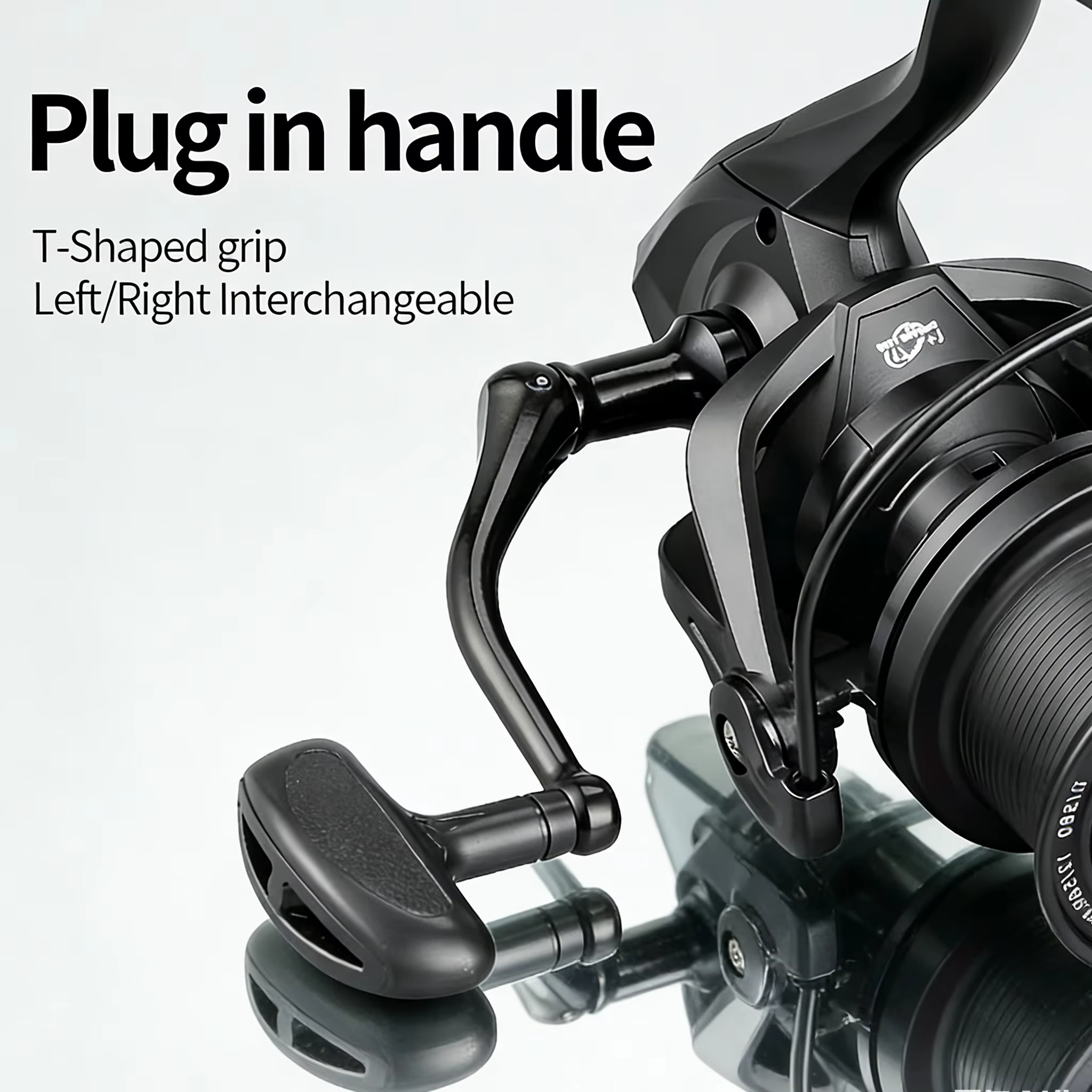 Carrete de surfcasting Rooblinos Black – Gran capacidad para mar - imagen 5