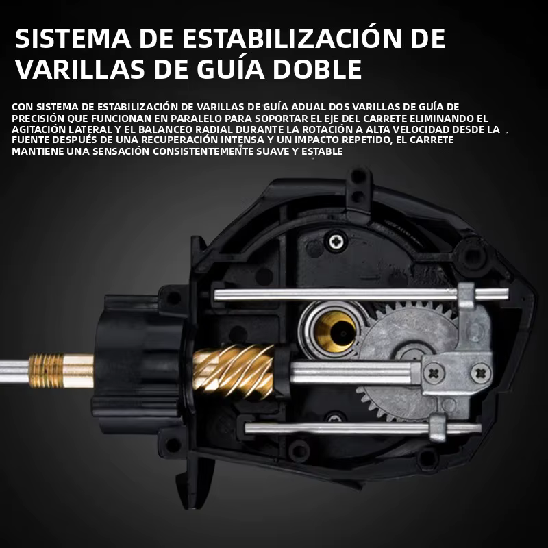 Carrete DEUKIO Long Shot para Pesca en Mar – 7+1 Rodamientos, Arrastre 26KG - imagen 5