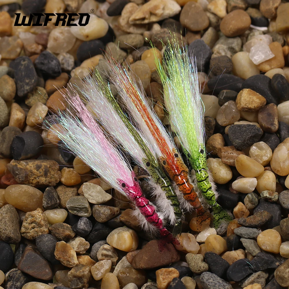 Wifreo Camarón Artificial – Señuelo para trucha, lubina y carpa