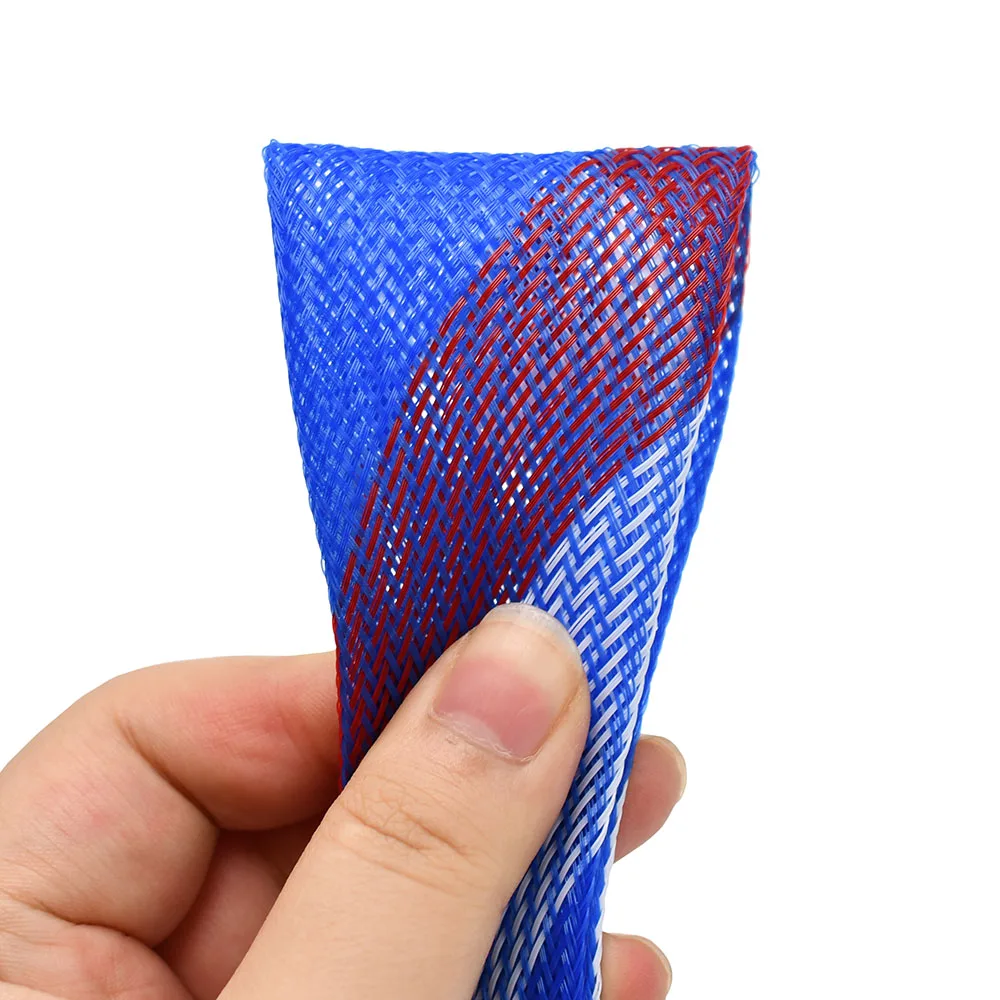 Funda protectora malla trenzada antidesgaste para caña spinning/casting