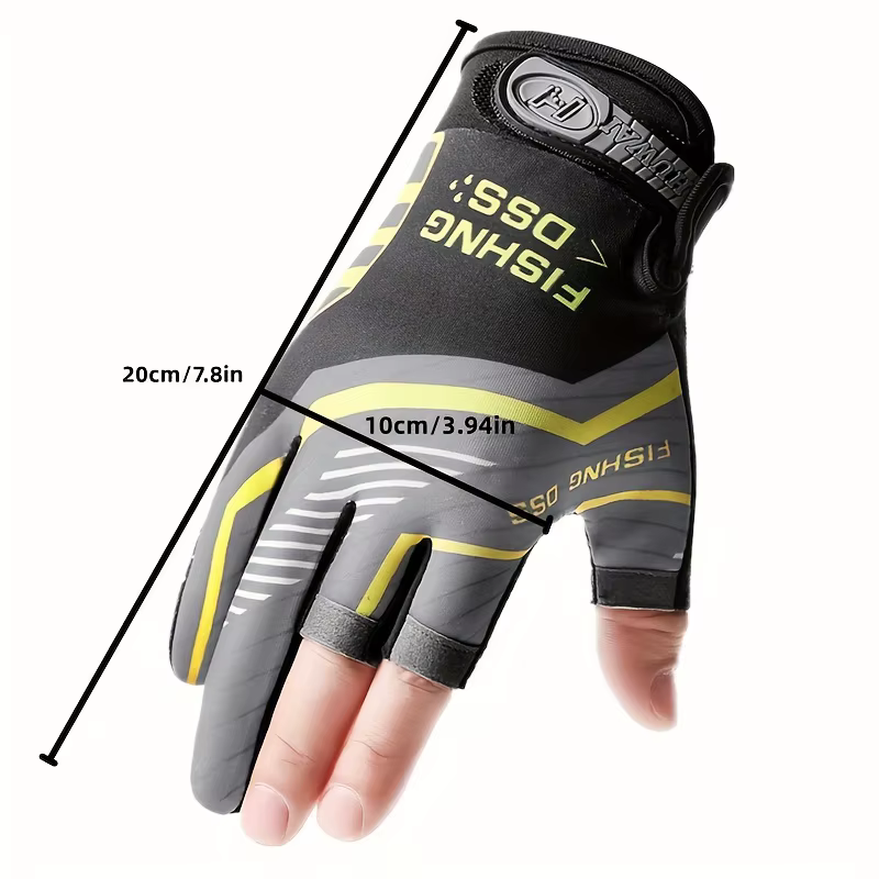Guantes de pesca antideslizantes: resistentes y transpirables (verano) - imagen 4