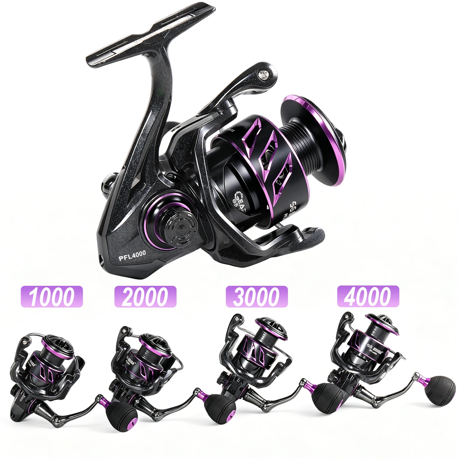 Carrete Sougayilang spinning serie 1000-4000