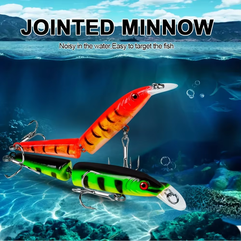 Señuelos lucio articulados Wobblers 10,5 cm 9,2 g para pesca - imagen 3
