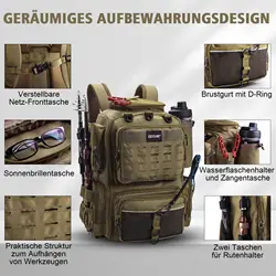 Mochila táctica Goture para senderismo y camping