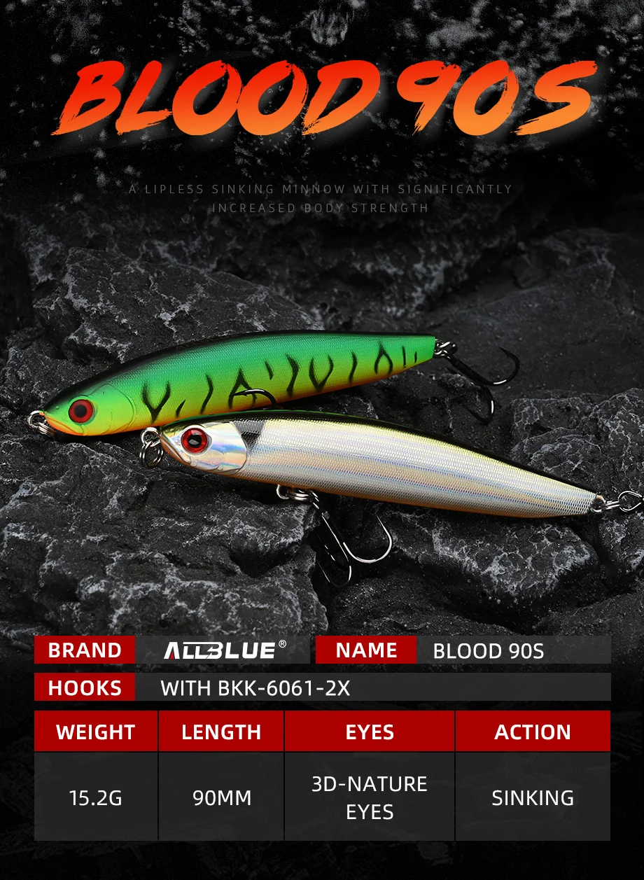 Señuelo ALLBLUE Blood 90S 15g