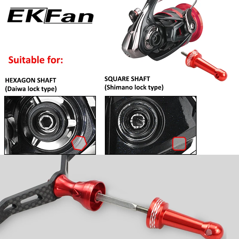 Soporte de carrete sin motor EKFan tipo Lock-on – repuesto - imagen 3