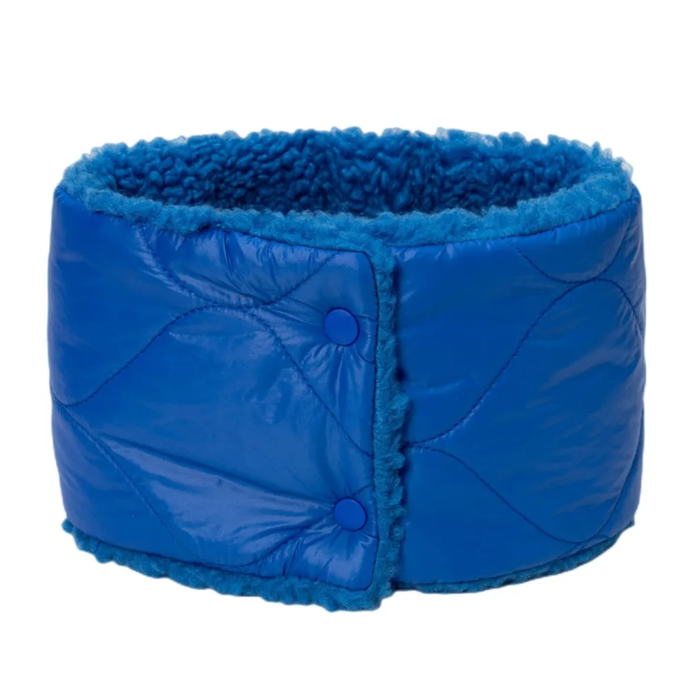 Colocación tipo snood para mantener el cuello protegido