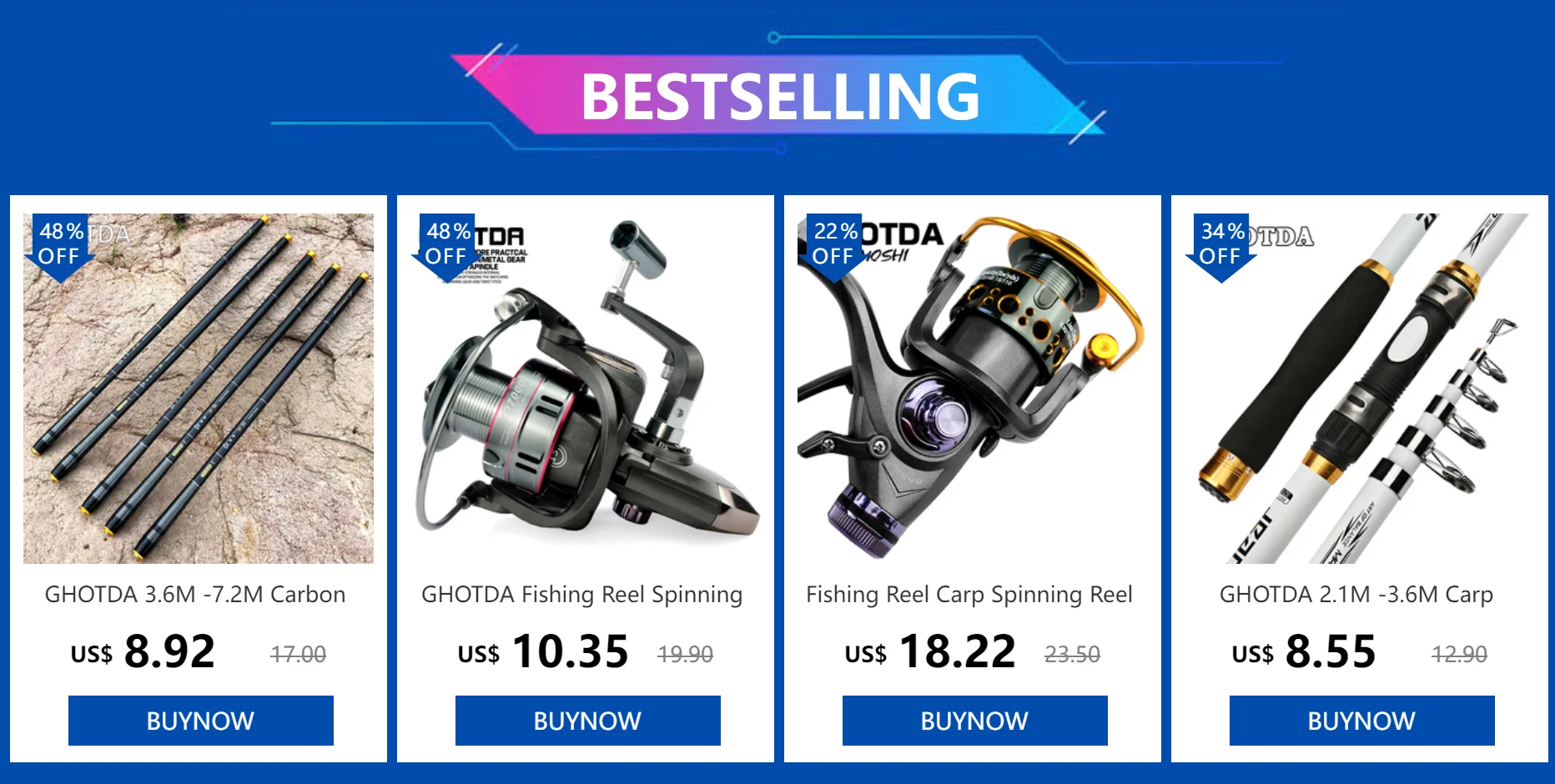 Sedal trenzado Ghotda 8X en bobina