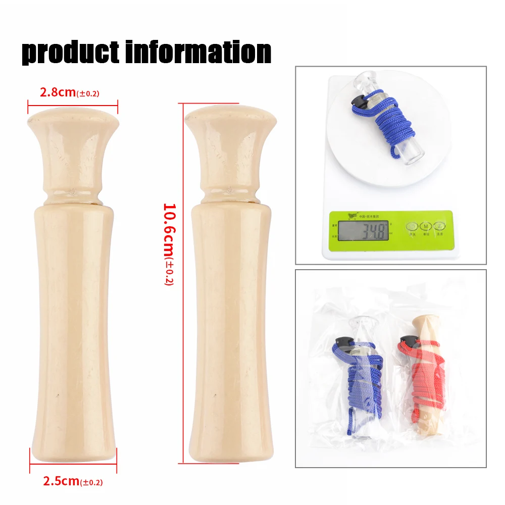 Silbato FTK Commander para ánade real – Madera, sonido realista - imagen 4