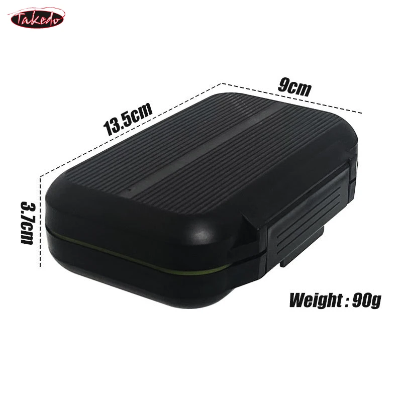 Caja portaseñuelos con mosca impermeable TAKEDO doble cara - imagen 4