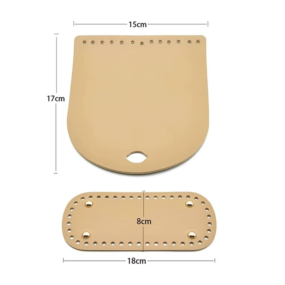 Base de Cuero PU para Bolsos DIY – Correa Tejida Artesanal - imagen 5