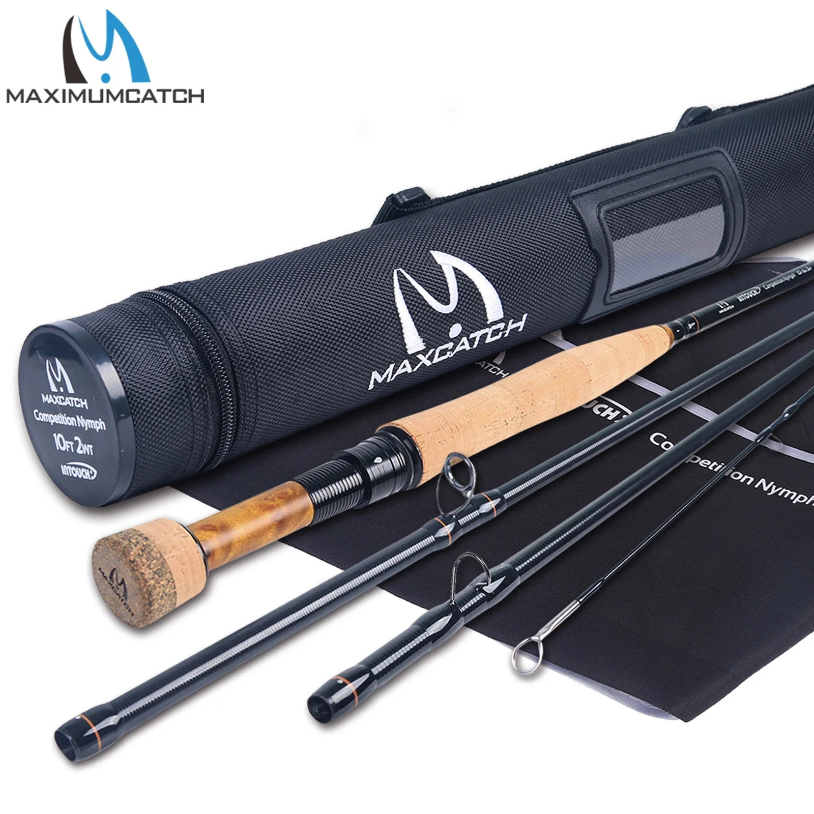 Maximumcatch Caña tubular dura para competición de pesca