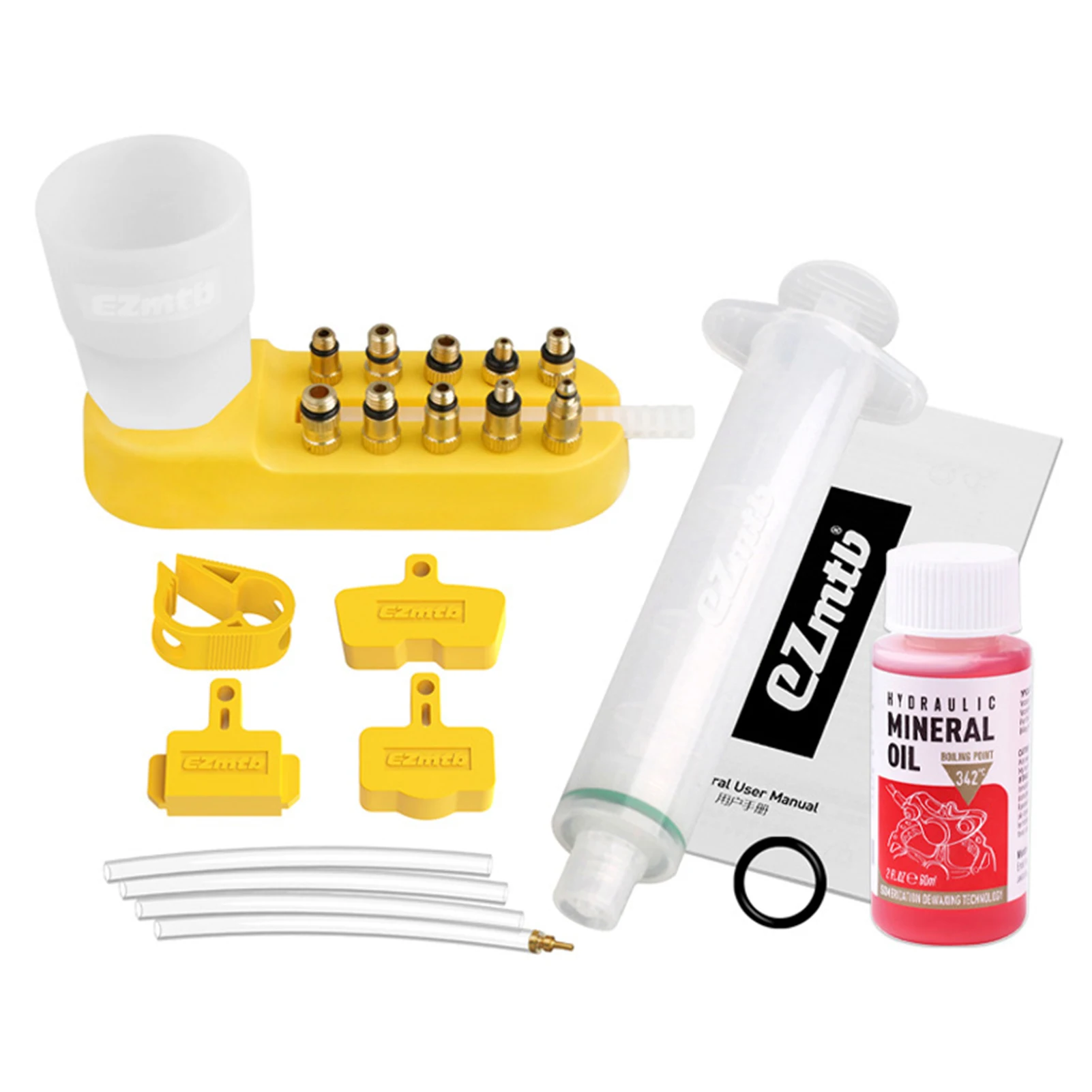 Kit completo de herramientas de lubricación para bicicletas