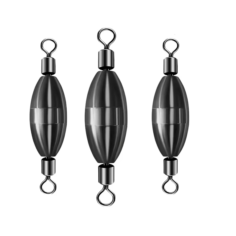 Conector giratorio de cobre para plomos de pesca - imagen 4
