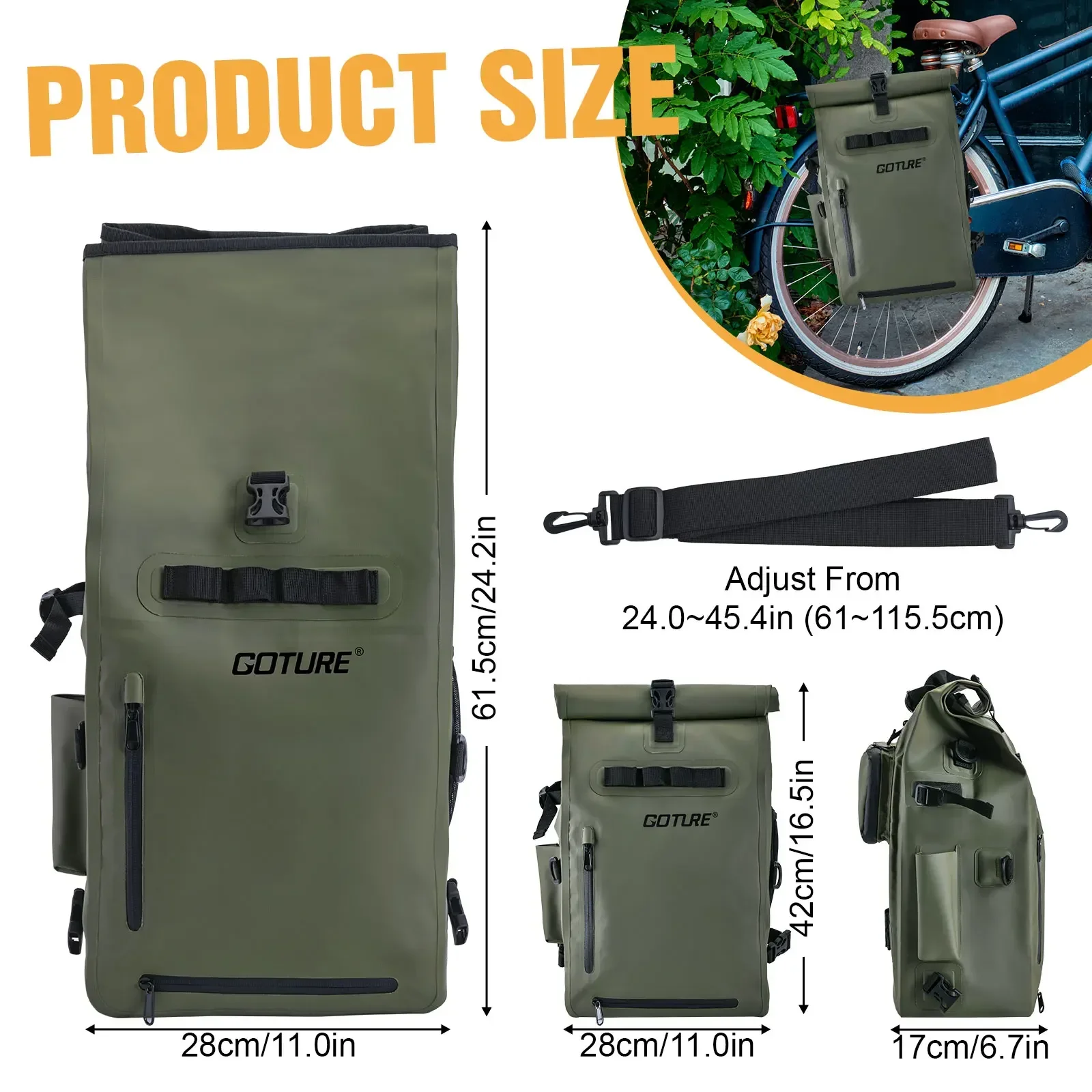 Bolsa para playa y al aire libre