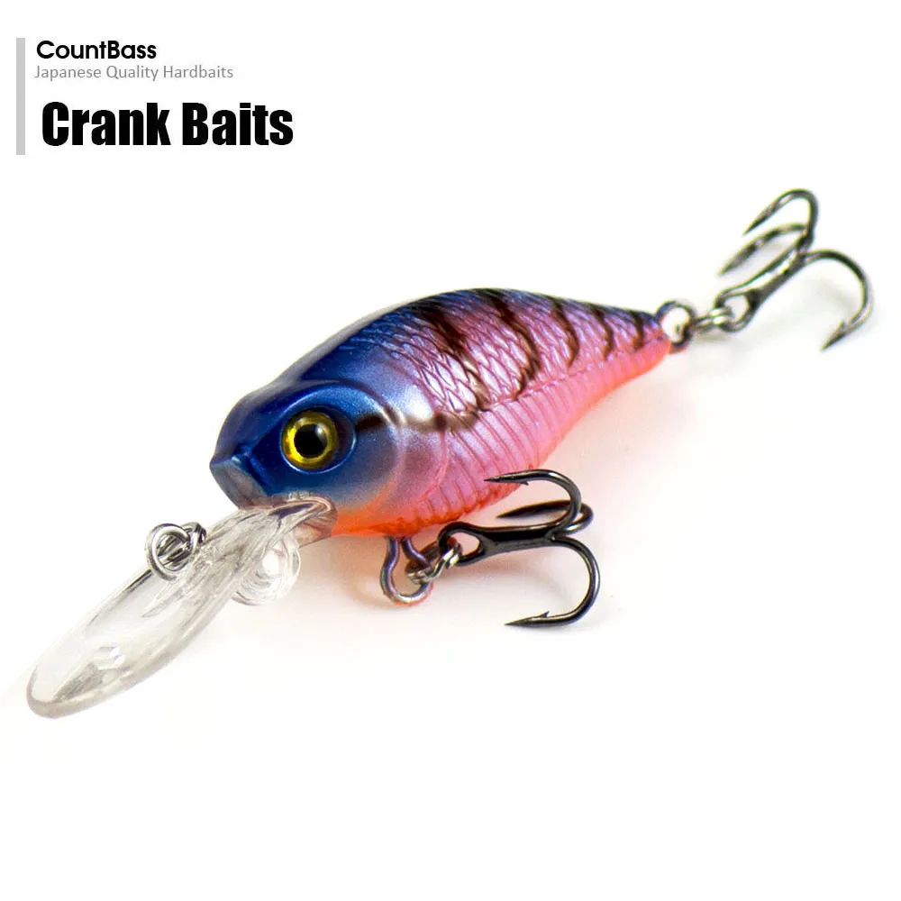 Crankbait en uso junto a señuelos