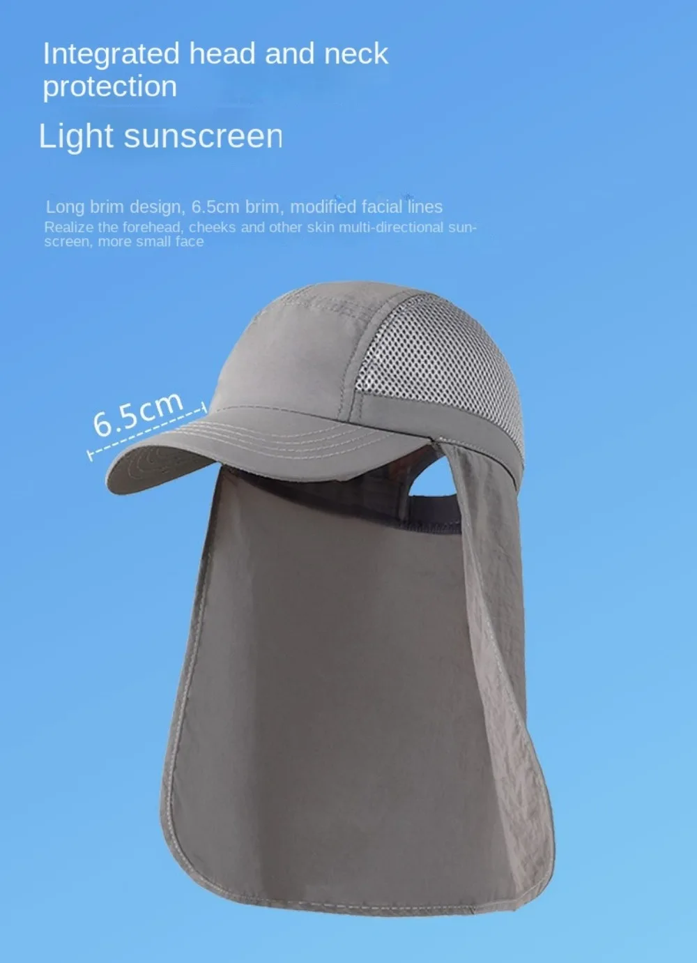 Sombrero de sol para actividades al aire libre