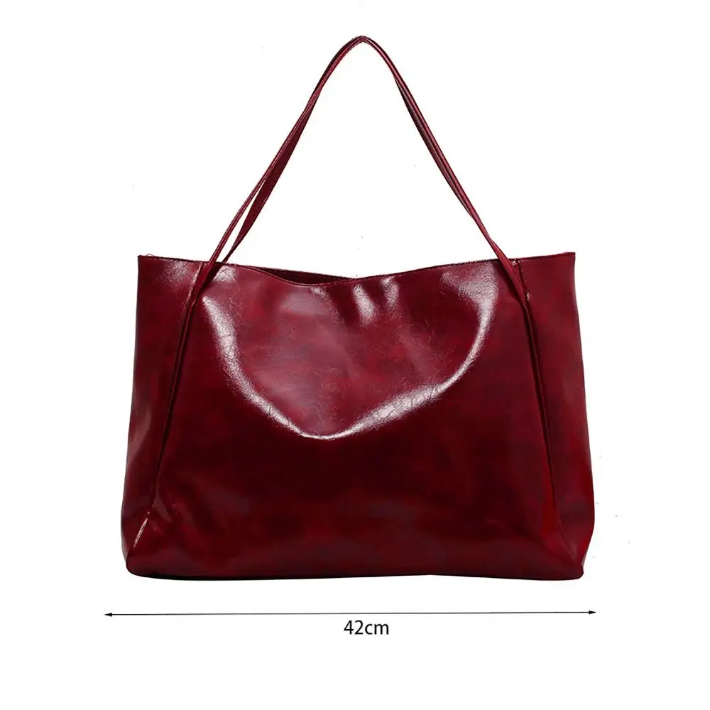 Bolso de mano y hombro PU gran capacidad para mujer – viaje - imagen 5