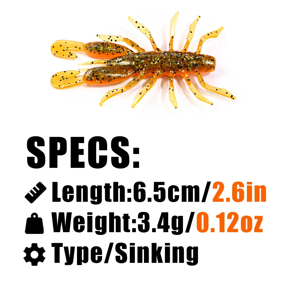 B & U Larva Bug en diferentes colores y acabados