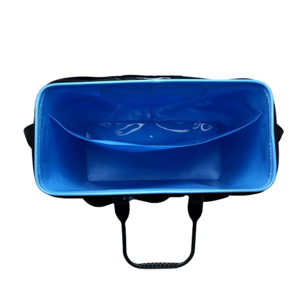ZYZHE cubeta plegable EVA para peces vivos con bolsillo lateral - imagen 4