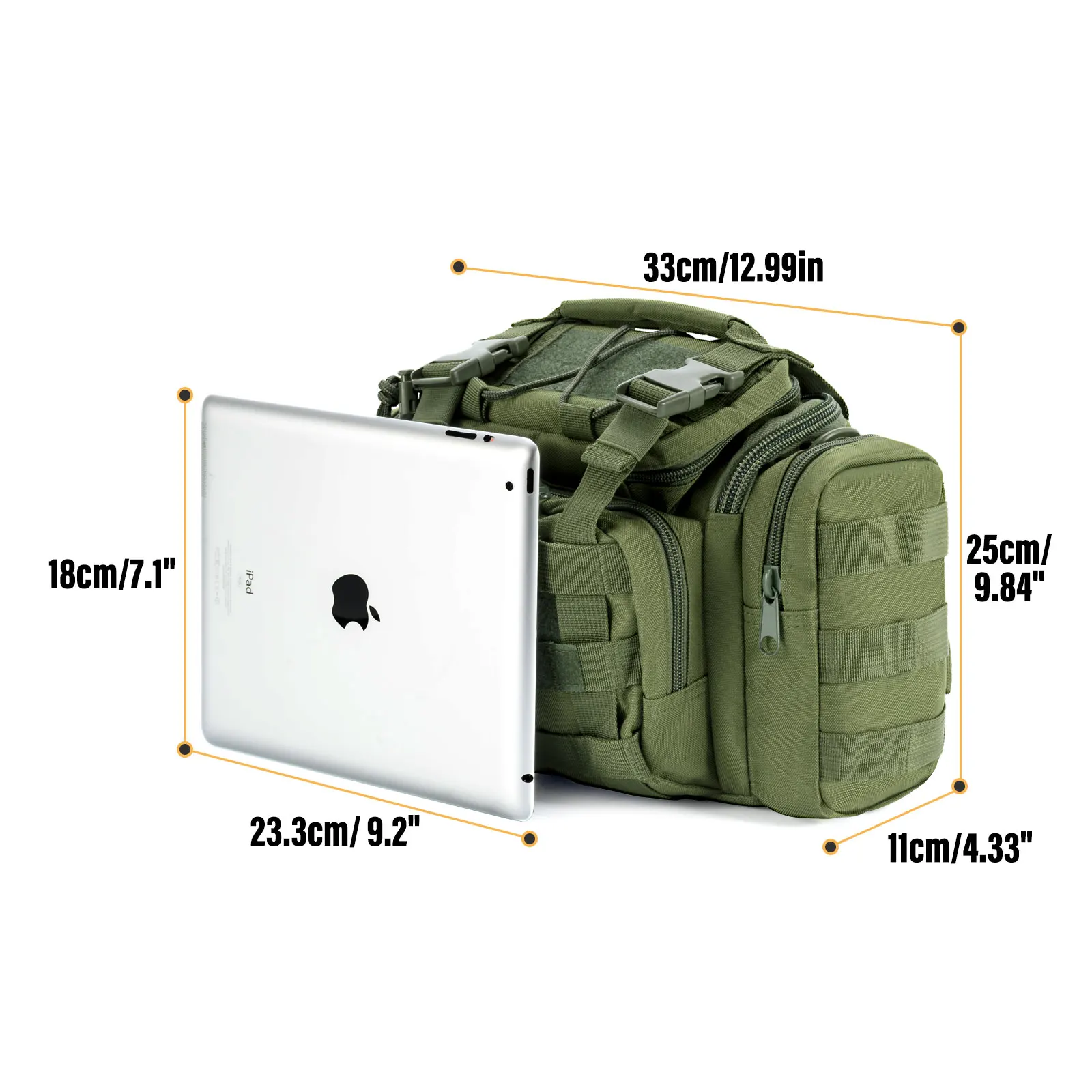 Riñonera impermeable para pesca – Multifunción alta capacidad - imagen 2