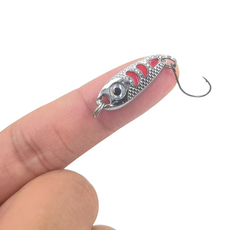 Mini Wobbler con cuchara de lentejuelas – Señuelo spinning - imagen 3