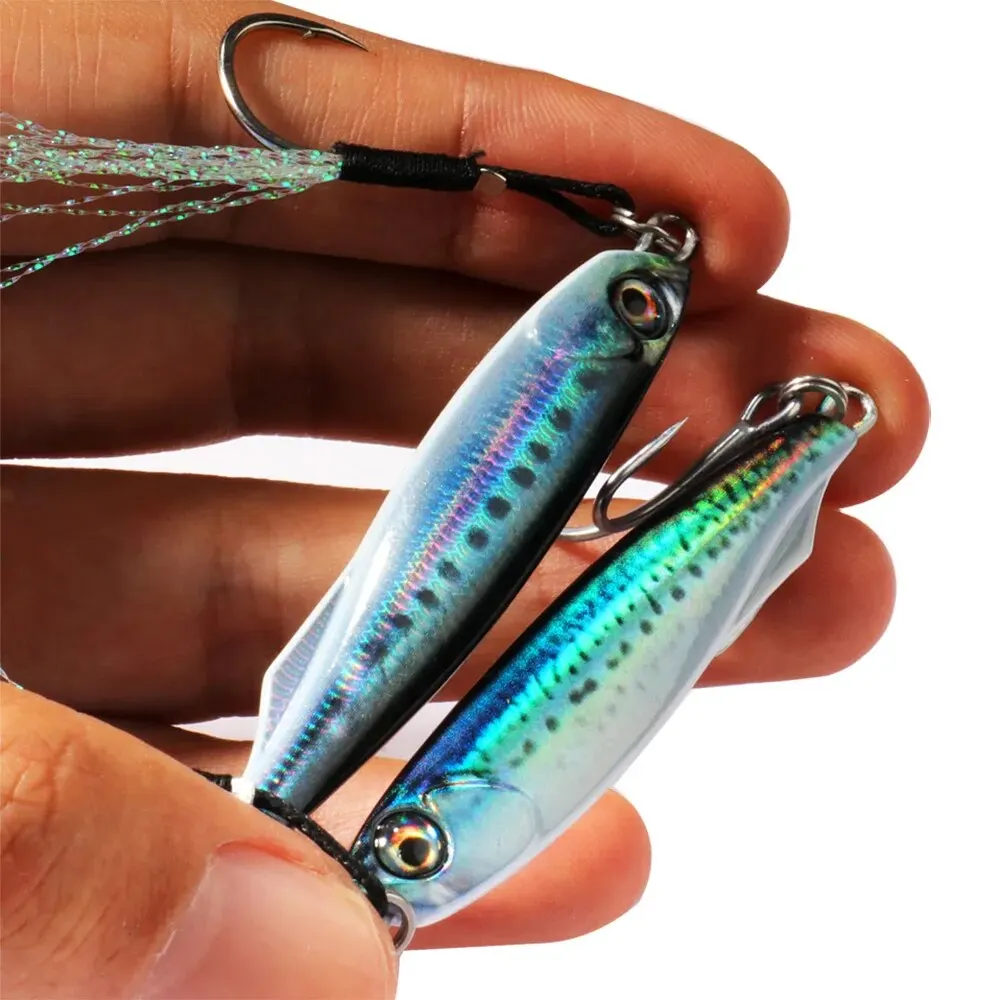 Señuelo Spinnerbait giratorio – 3D ojos y cuerpo metálico multiuso - imagen 2