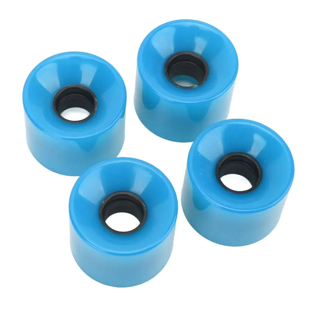Ruedas Longboard de PU silenciosas para patineta de calle al aire libre