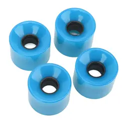 Ruedas Longboard de PU silenciosas para patineta de calle al aire libre