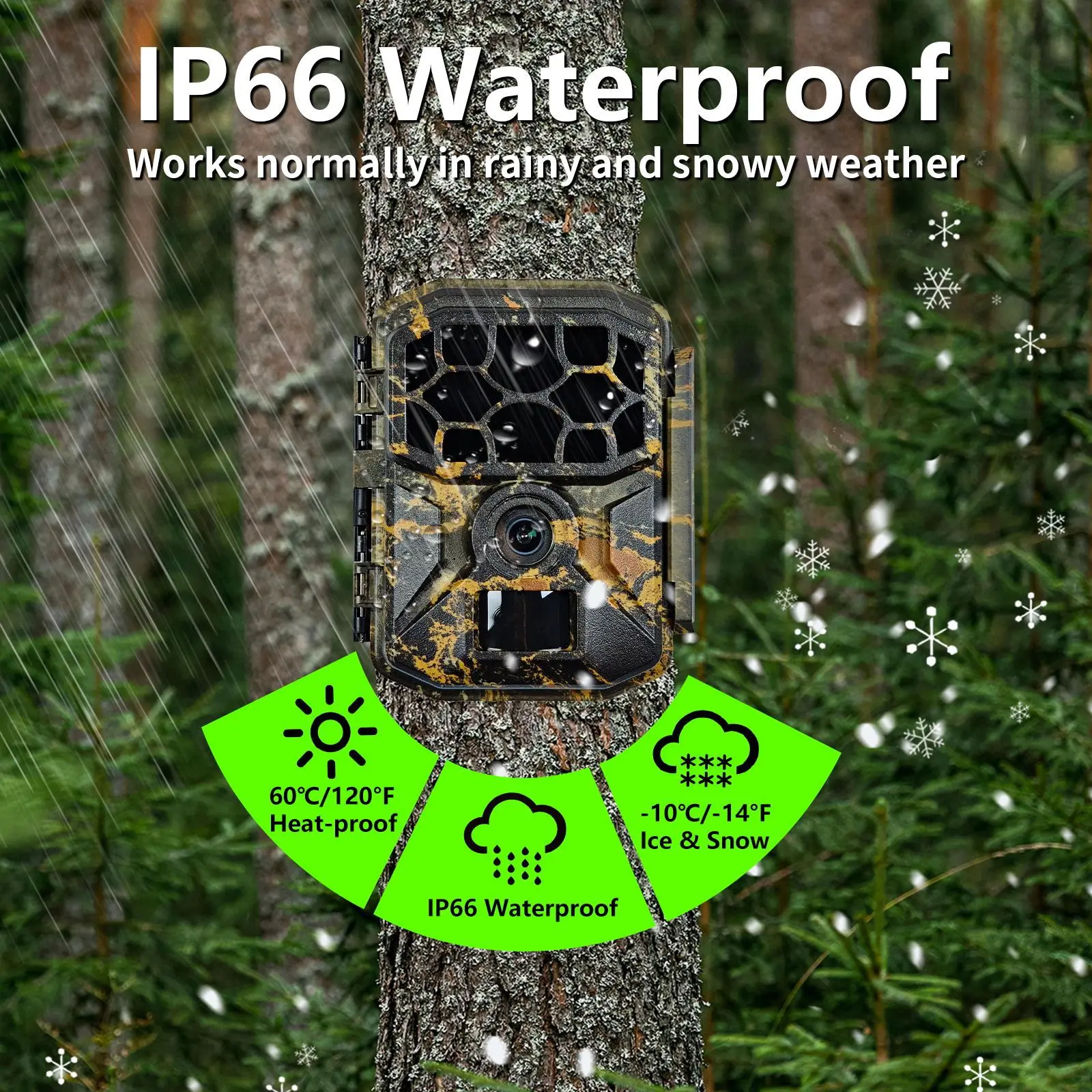 Ejemplo de instalación en exteriores