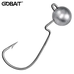 Anzuelos Jig Head compensados – Alta resistencia con púas para vinilo