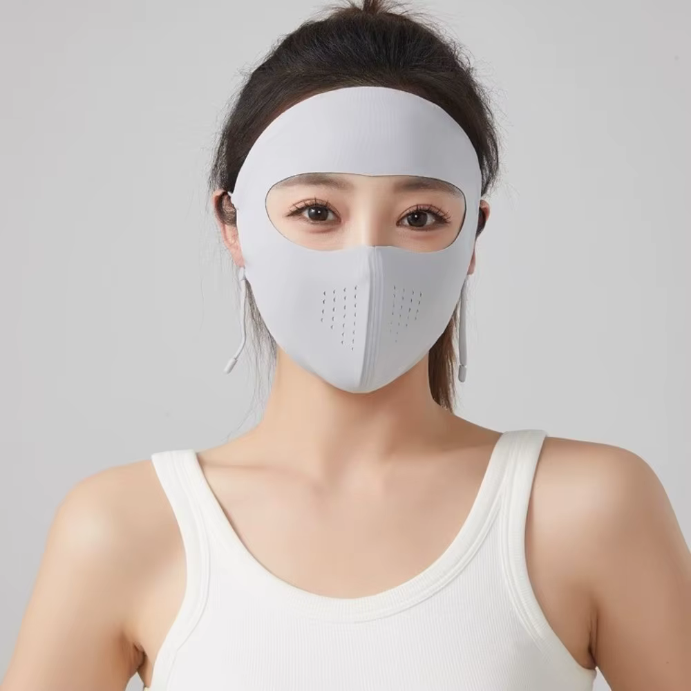 Máscara Facial UV Ajustable sin Costuras para Pesca al Aire Libre - imagen 5