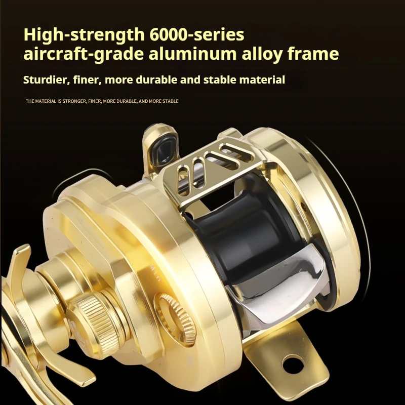BOKI PRO Carrete Baitcaster Bajo Perfil CNC 7.6:1 - imagen 3