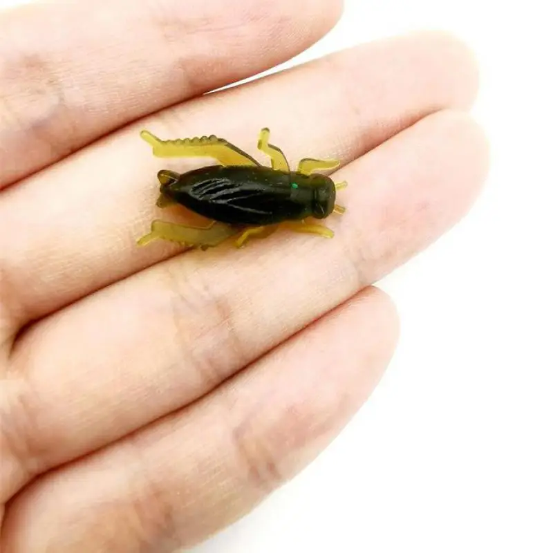 Señuelos de silicona tipo insecto — grillos y vinilos ligeros - imagen 4