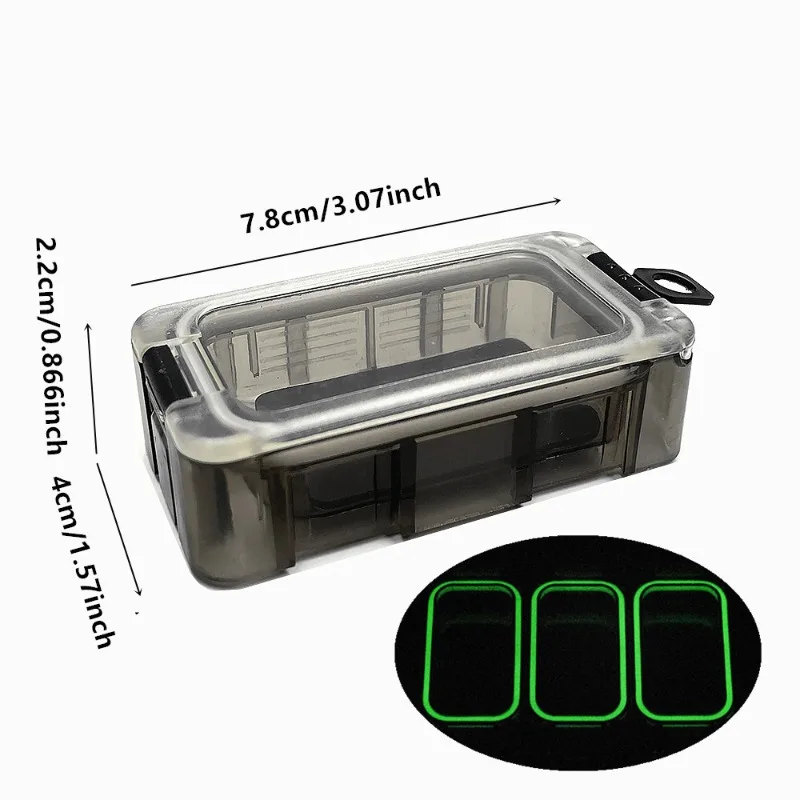 Caja de almacenamiento desmontable combinable para pesca y señuelos - imagen 2