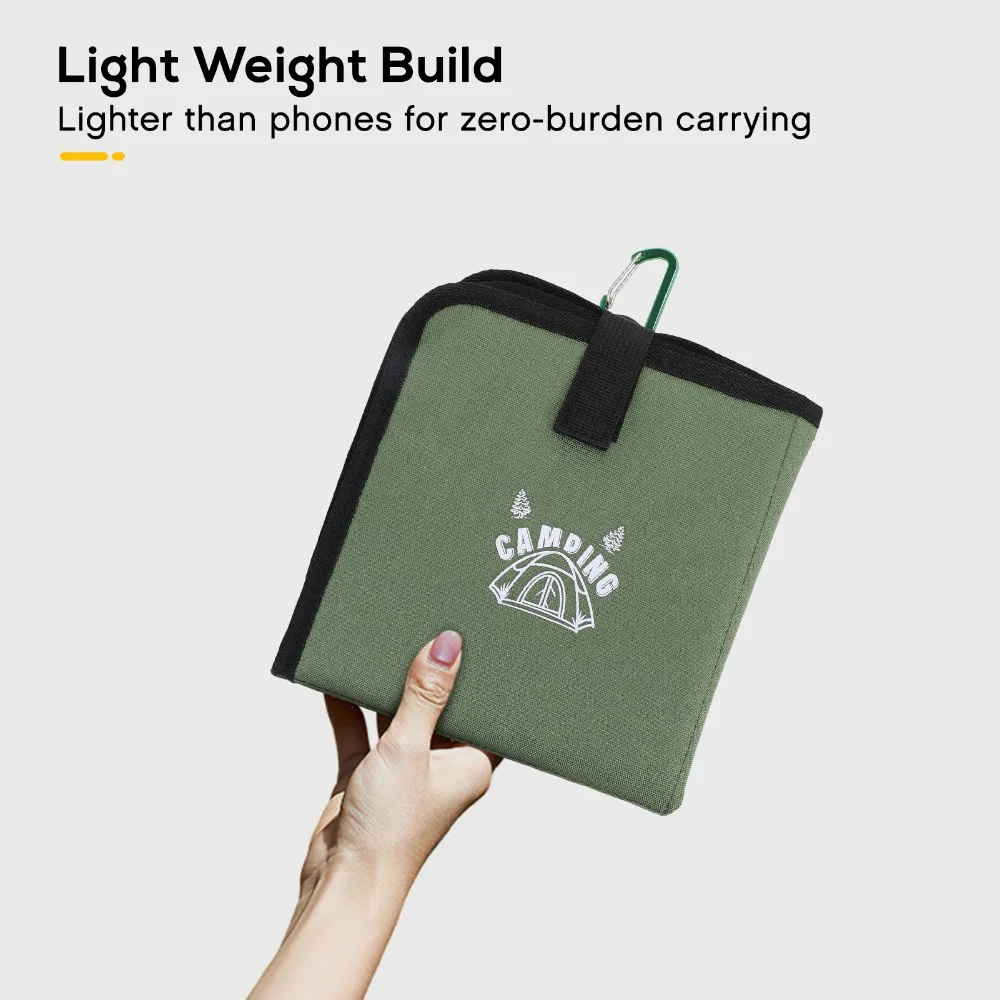 Cojín impermeable plegable Oxford con lazo en D para camping - imagen 3