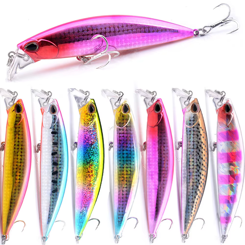 NUNATAK Shad 3D señuelo realista para lubina marina - imagen 3
