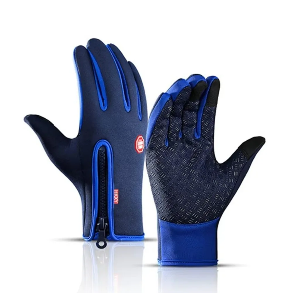 Guantes impermeables de invierno con pantalla táctil para pesca - imagen 5