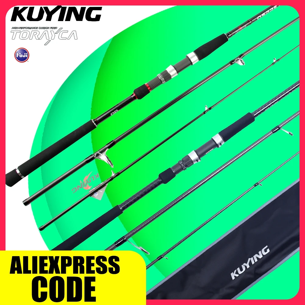 KUYING OSPREY Caña surfcasting carbono FUJI para lance lejano - imagen 3