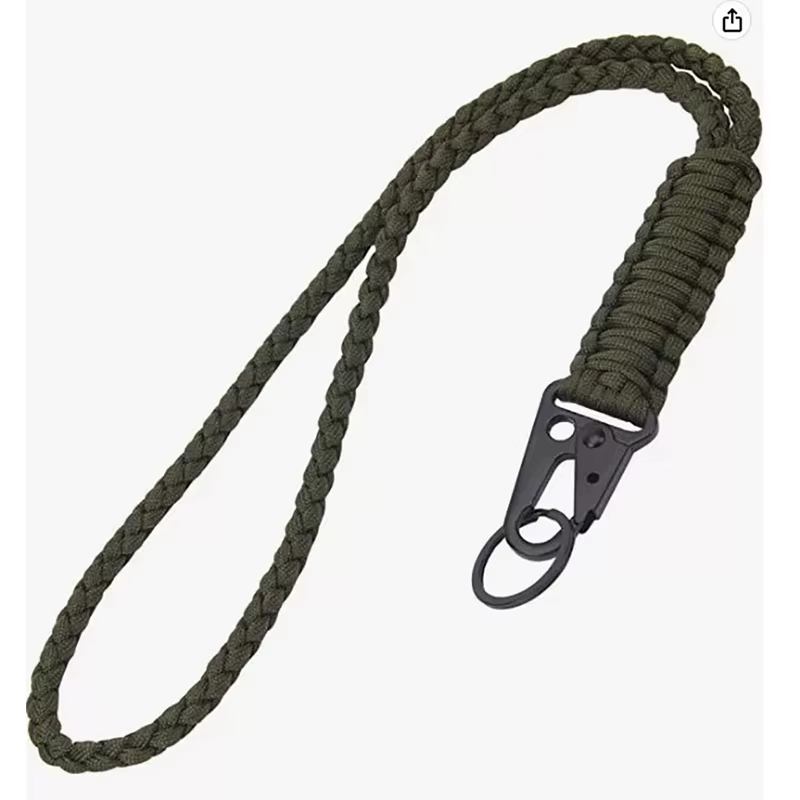 Paracord trenzado para pesca y montañismo con hebilla de olécrano