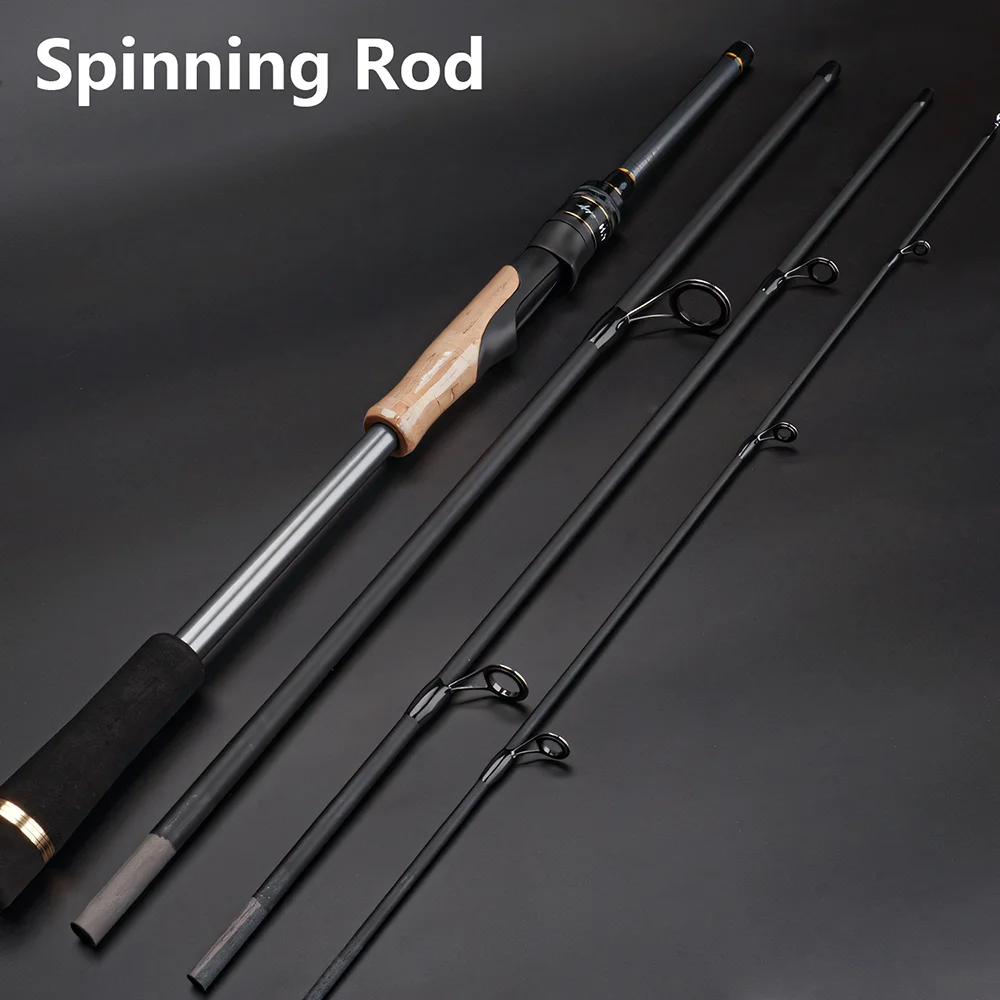 Caña spinning carbono 30T Ultra Light 1.8m – Acción ML para blackbass y trucha - imagen 4