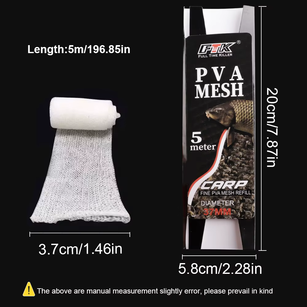 Malla PVA NGB 37mm – Cebo Soluble para Pesca de Carpa - imagen 4