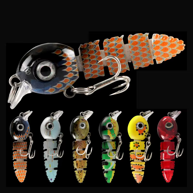 TAKEDO YH04 Cebo artificial pececillo hunde 5,5cm lubina bagre