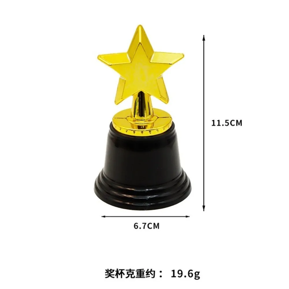 Trofeo de plástico Estrella Pentagrama para eventos deportivos - imagen 2