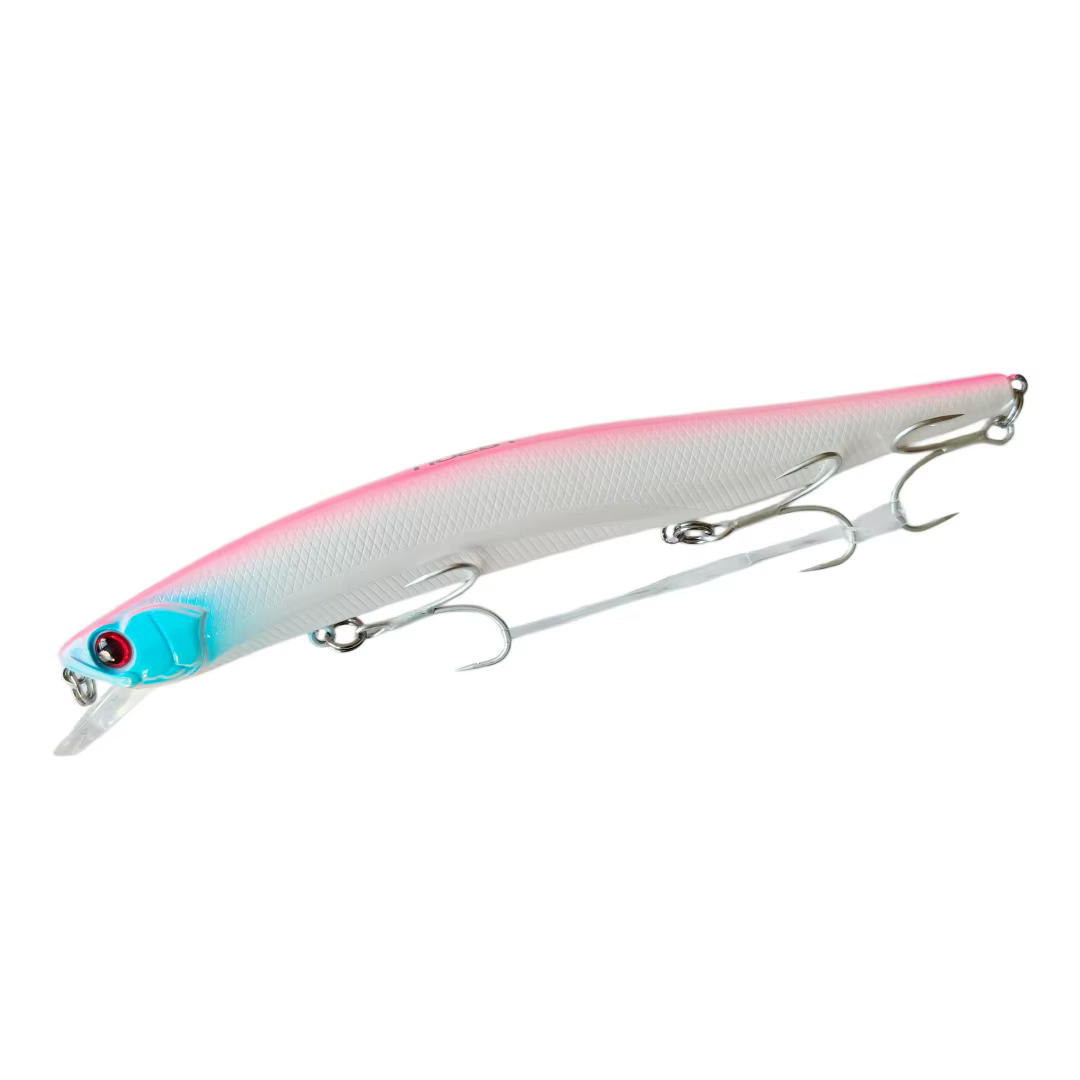 Noeby Minnow flotante 15cm – Señuelo artificial para lubina en alta mar